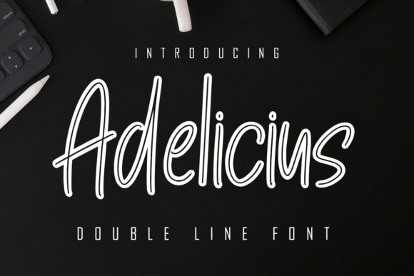 Adelicius: A Display Font That Elevates Campaign Creativity