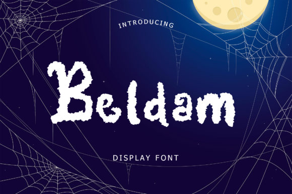 Beldam: A Spooky Font for Halloween Branding
