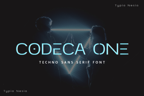 Codeca One: A Futuristic Font for Bold Branding