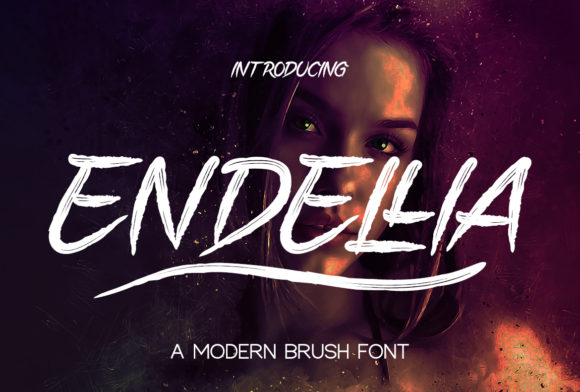 Endellia: A Bold Display Font for Creative Branding
