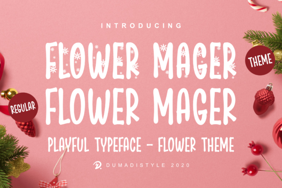 Flower Mager: A Simple Font That Boosted My Brand's Visuals