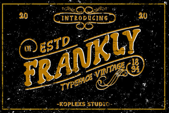 Frankly: A Font That Speaks to the Heart of Design