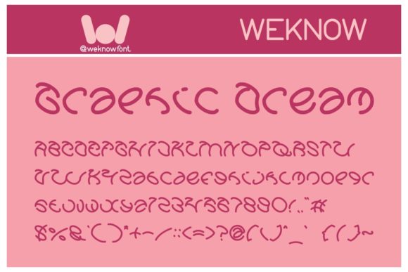Graphic Dream: A Unique Display Font for Professional Branding