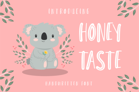 Honey Taste Font for Campaign Creativity
