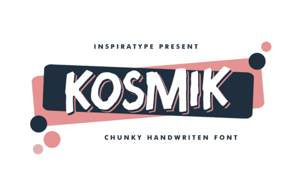 Kosmik: A Chunky Display Font for Bold Web Designs