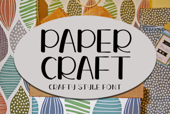 Paper Craft: A Delicate Display Font for Modern Editorial Design