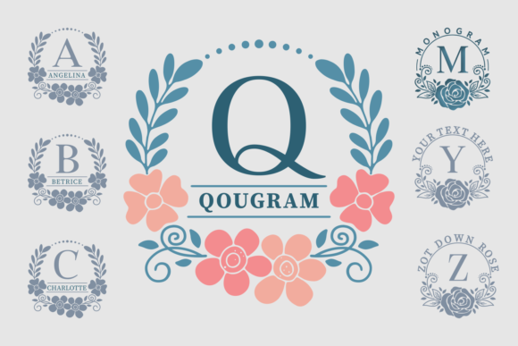 Qougram: A Sweet Display Font for Handmade Creations