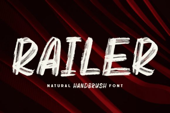Railer Font for Branding Projects