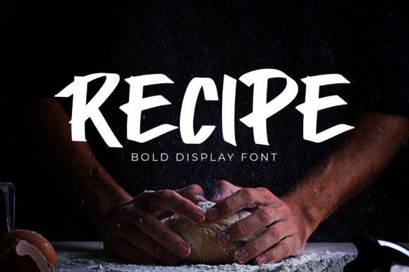 Recipe Font for Professional Branding