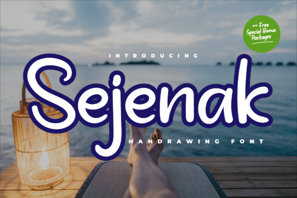 Sejenak Font for Modern Web Design