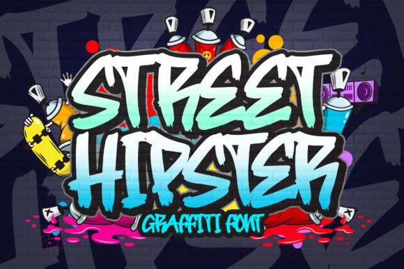 Street Hipster: A Bold Display Font for Modern Editorial Design