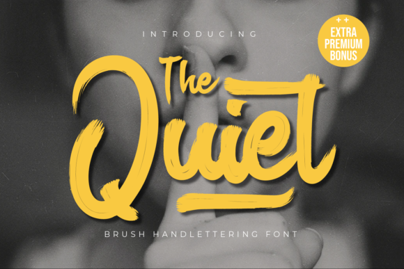 The Quiet: A Display Font That Speaks Volumes in Web Design