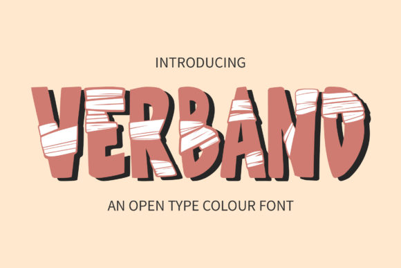 Verband: A Unique Display Font for Editorial Design