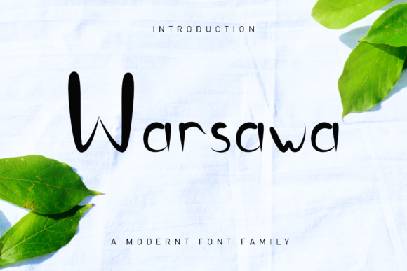 Warsawa: A Display Font for Bold Branding