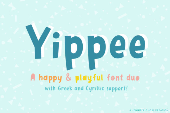 Yippee: A Playful Font for Bold Editorial Design